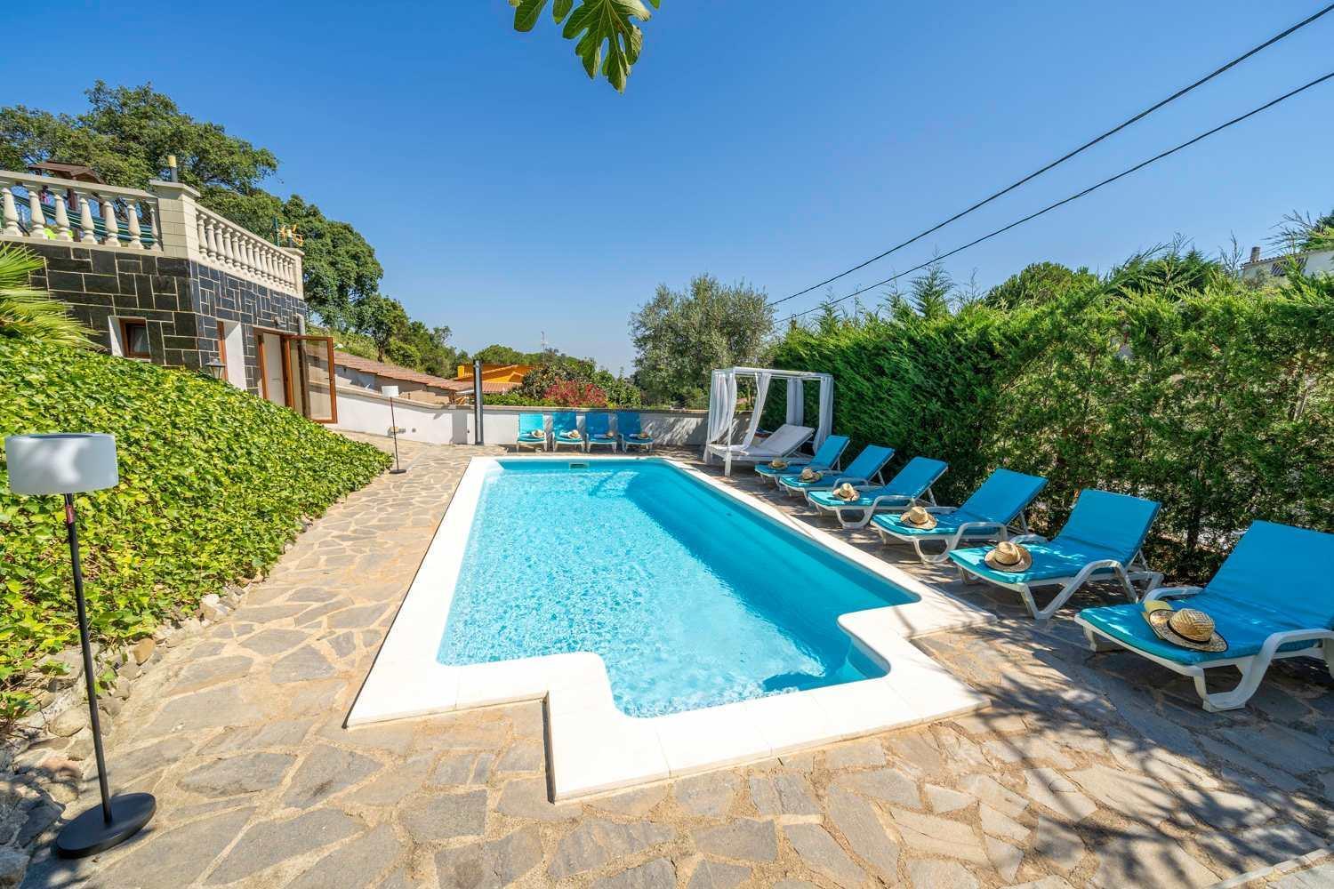 Villa Mont Brisa Massanet De La Selva Exterior foto